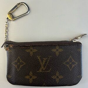 Used Louis Vuitton keychain pouch